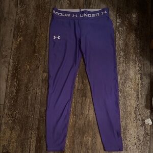 Under Armour Vibrant Purple Athletic Leggings